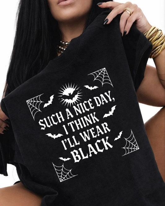 I Think I'll Wear Black TEE