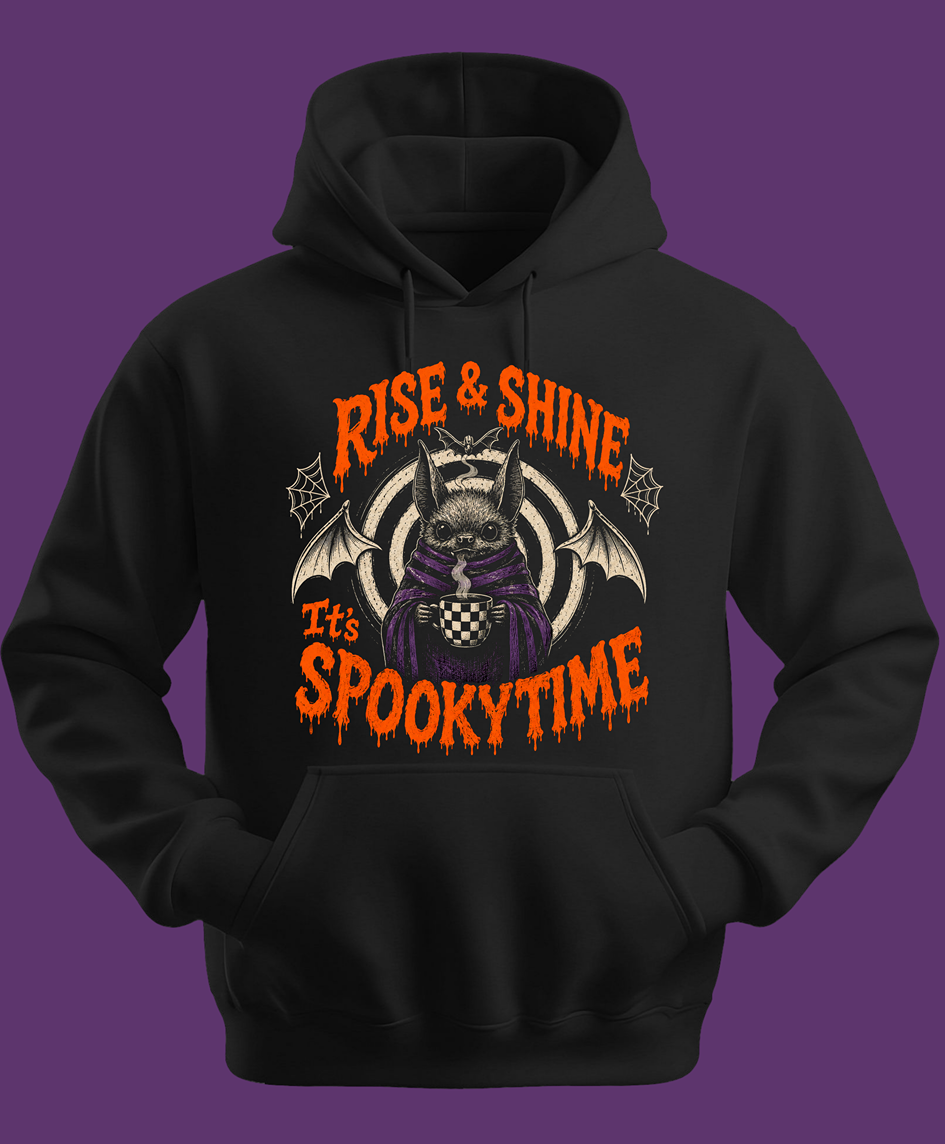 Rise & Shine It's Spooky Time Hoodie