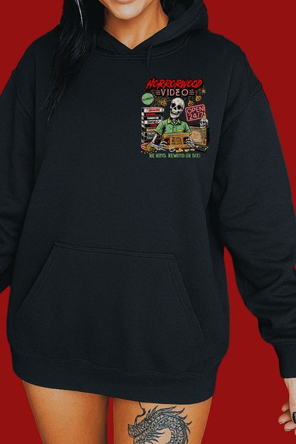 HorrorWood Video Hoodie