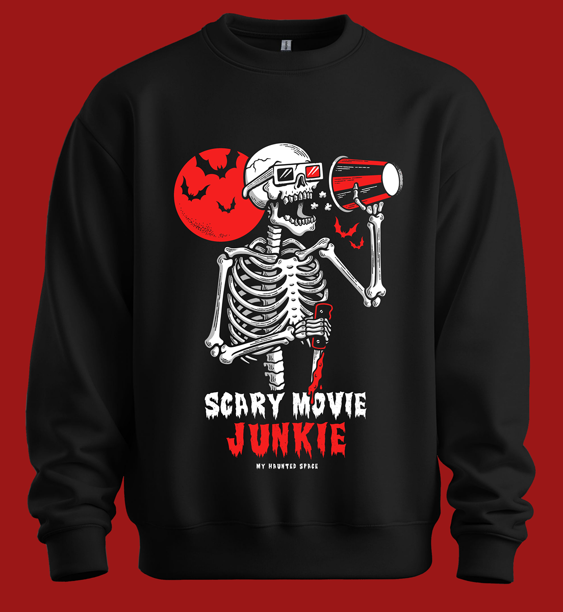 Scary Movie Junkie Sweatshirt