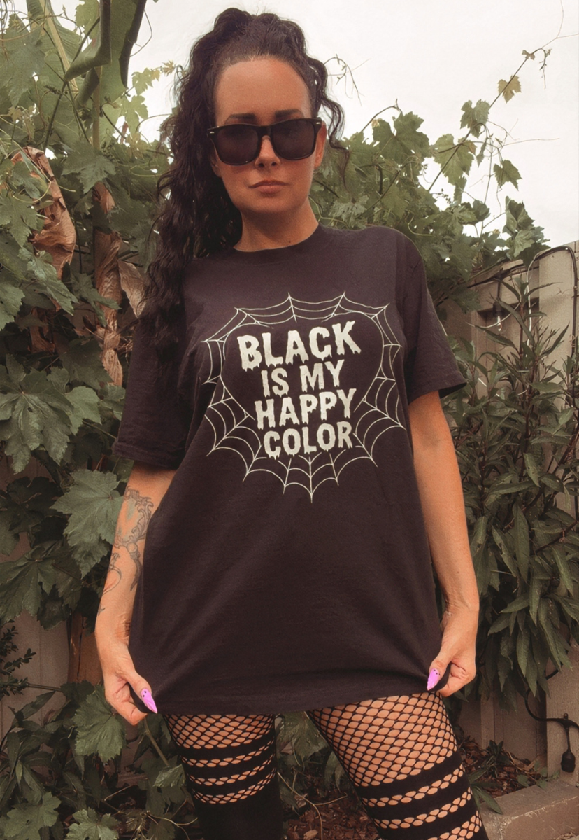 Black Is My Happy Color TEE
