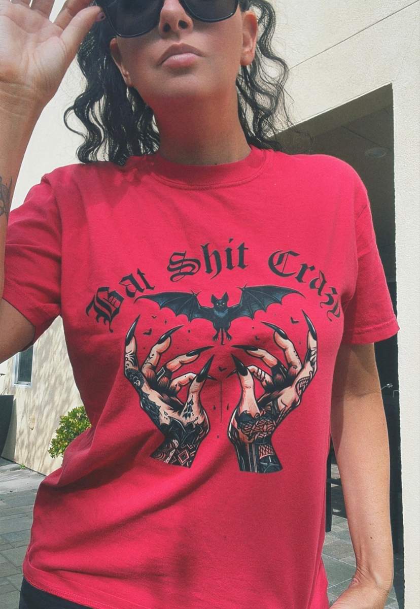 Bat Shirt Crazy TEE