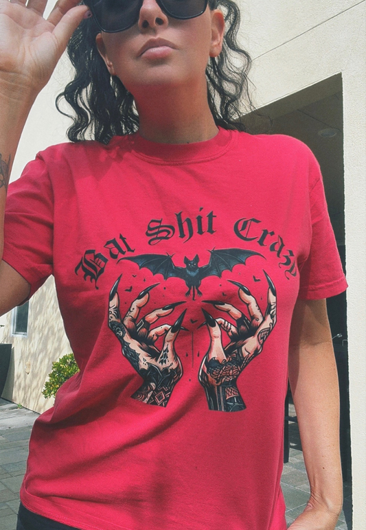 Bat Shirt Crazy TEE