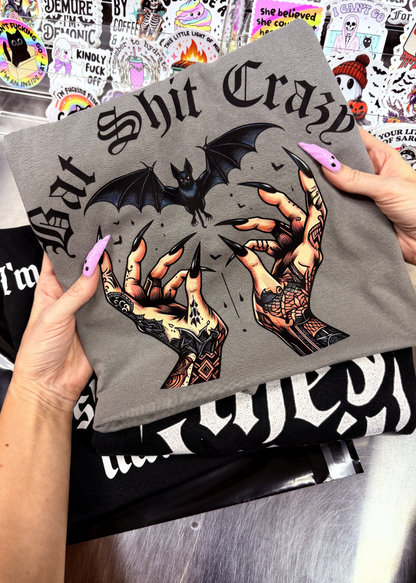 Bat Shirt Crazy TEE