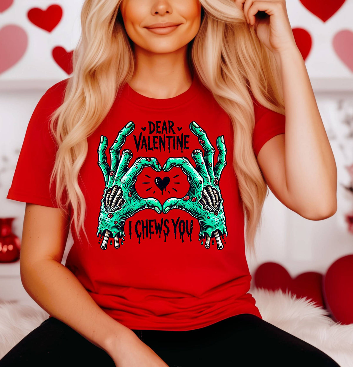 Vday Zombie Hands TEE