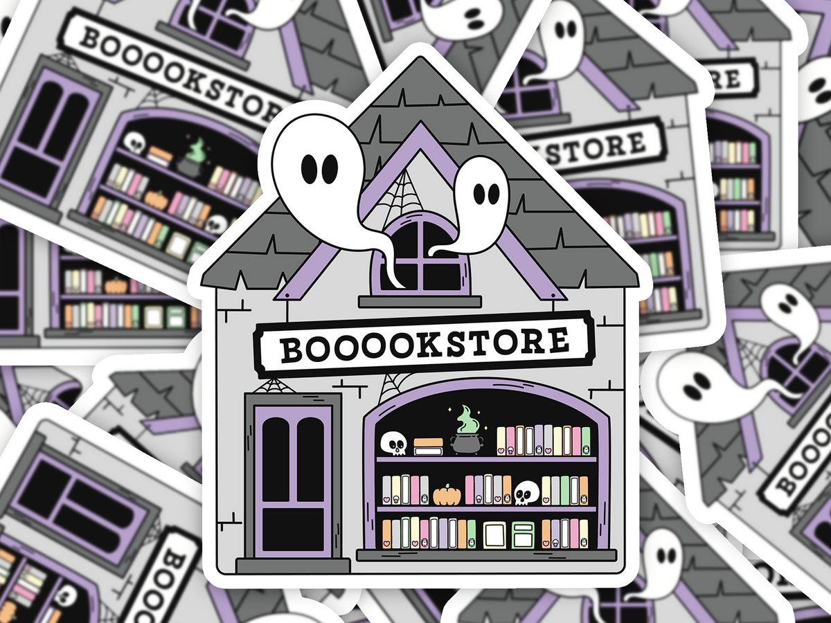 Booookstore Sticker