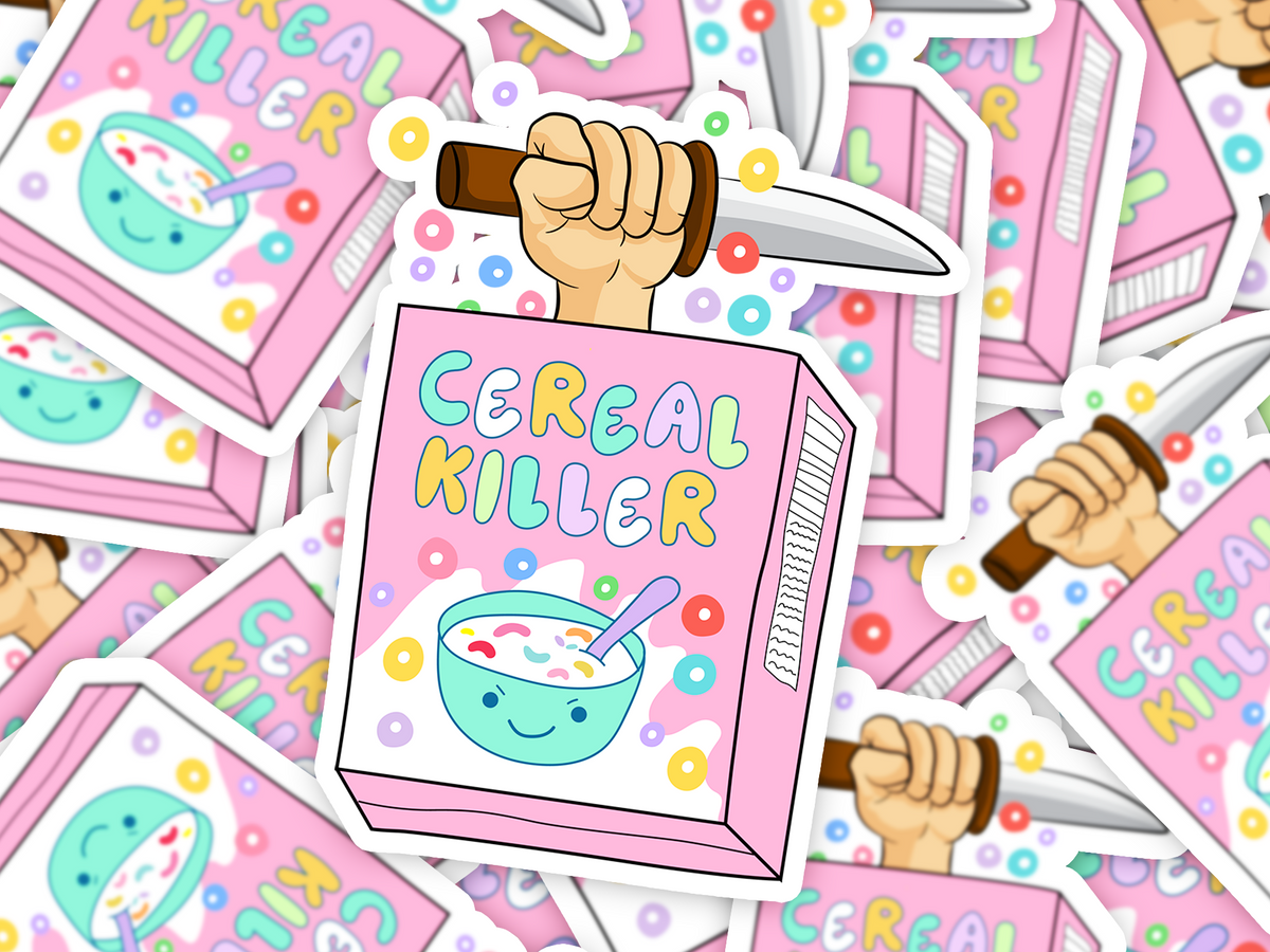 Cereal Killer Sticker