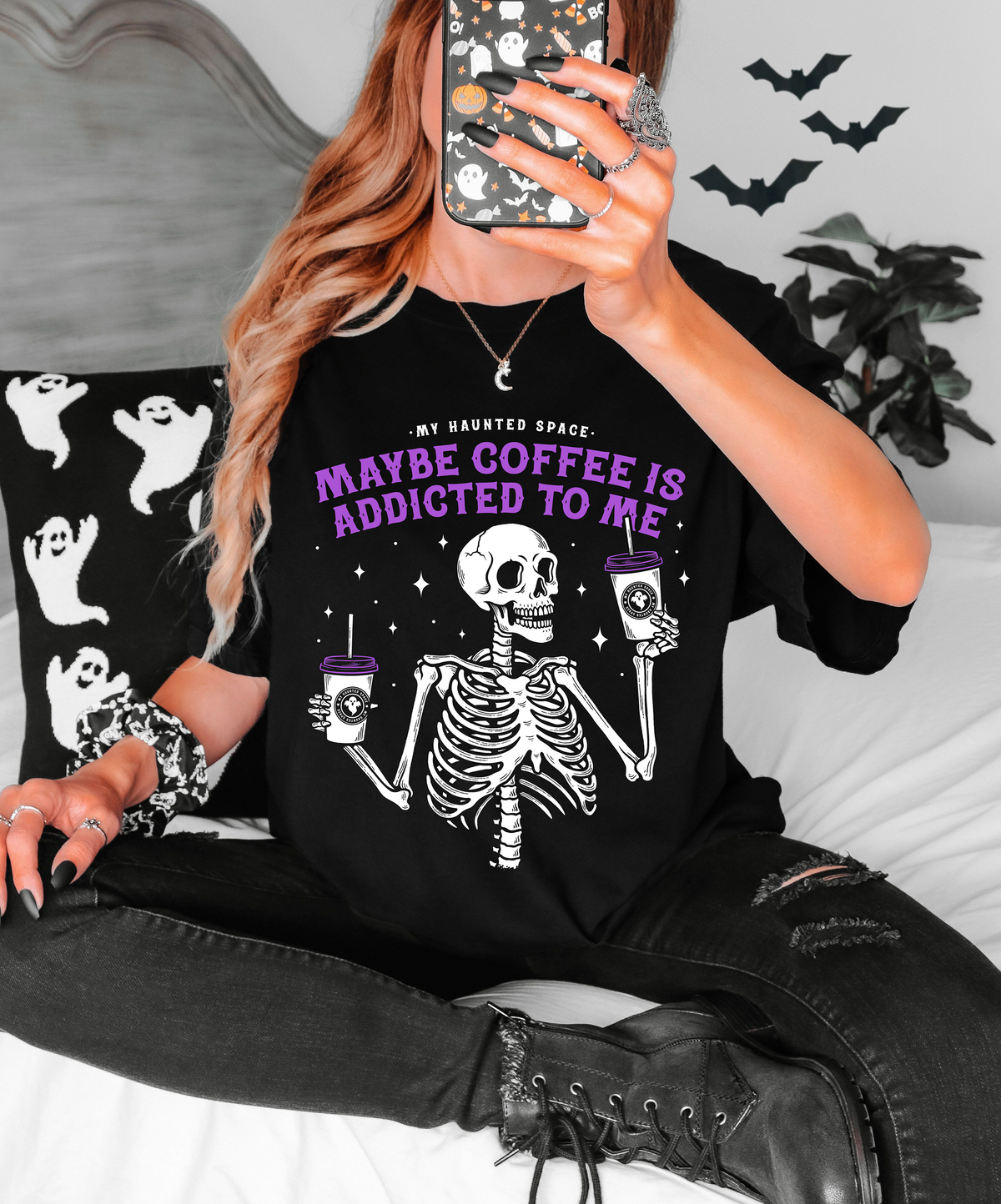 Coffee is addicted to me TEE