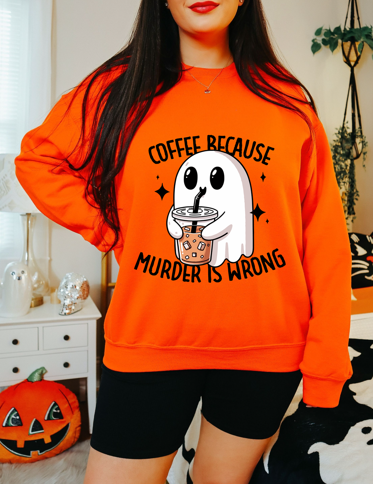 Coffee Murder is Wrong Sweatshirt