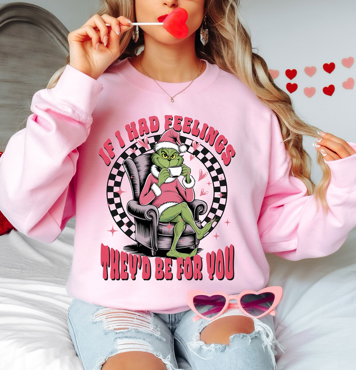 If Grinch Had Feelings Sweatshirt