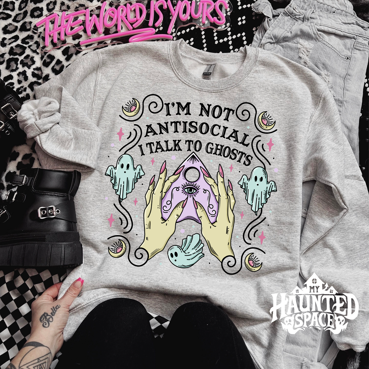 I Talk To Ghosts Sweatshirt