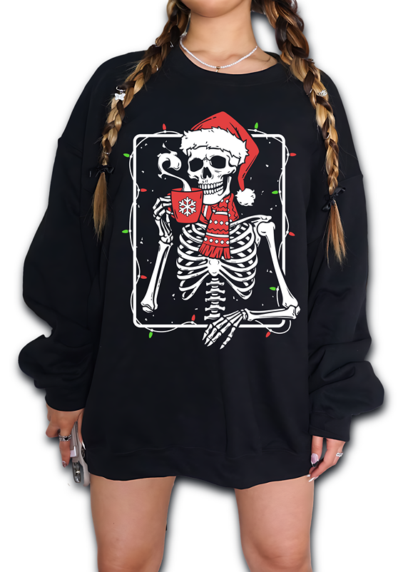 Skeleton Cocoa Sweatshirt